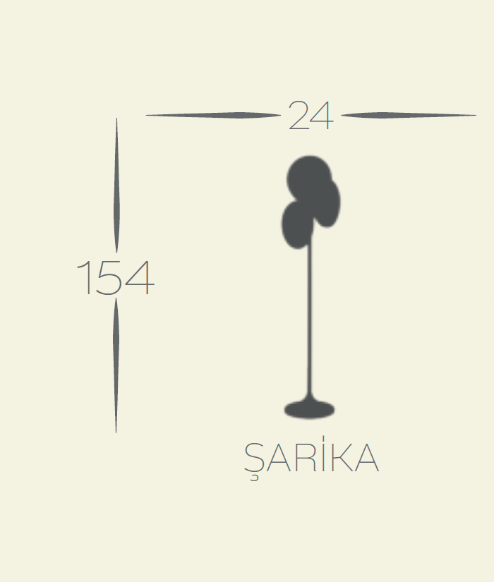 Sarika Bronz Lambader