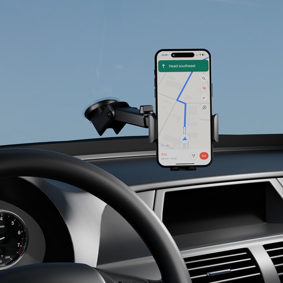 S-Link Sl-At99 Universal Ayarlanabilir Siyah Araç Telefon Tutucu
