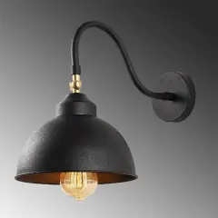 Aydinlatmadunyam Aplik Black Saglam-3742