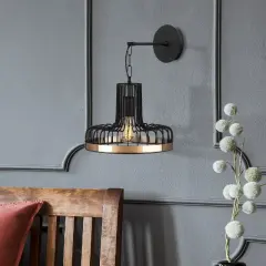 Aydinlatmadunyam Aplik BlackCopper Beysor-Mr-775
