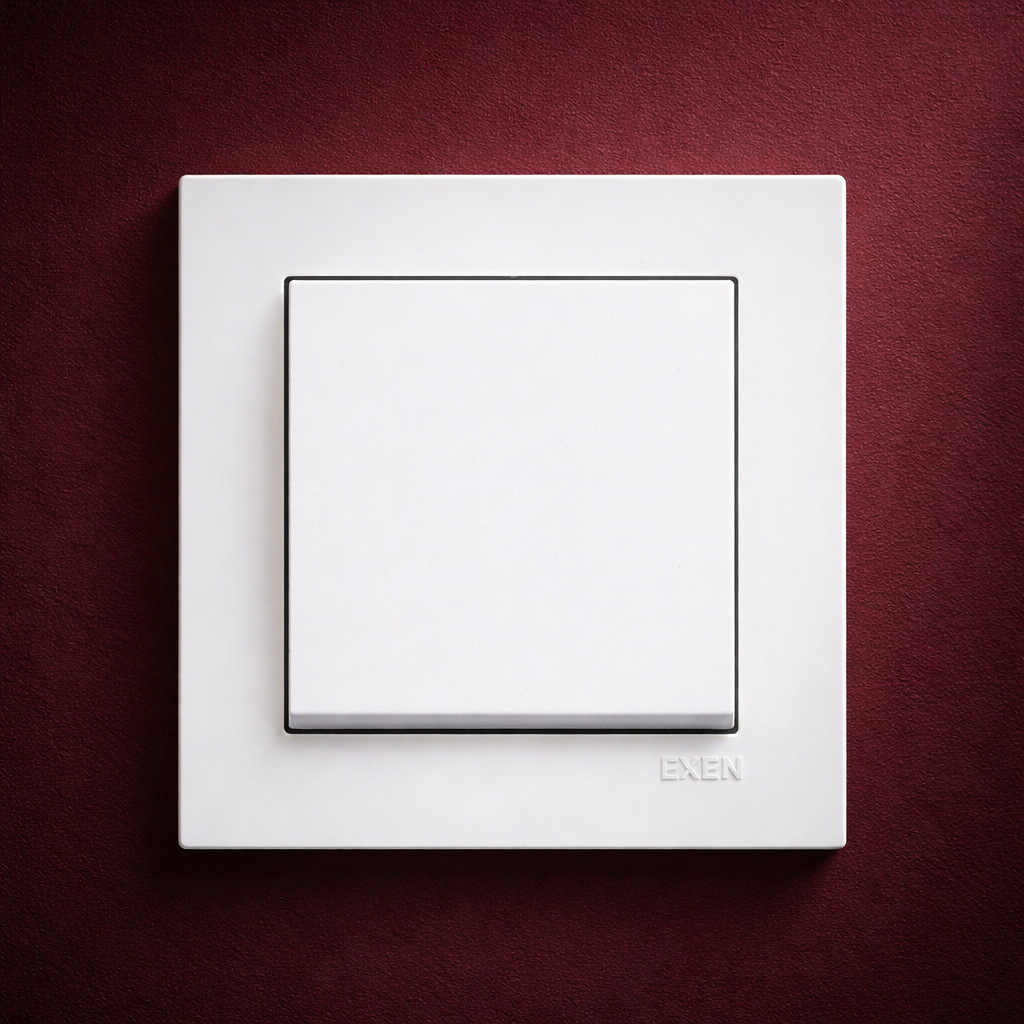 Exen Karell Beyaz Anahtar Komple Takim