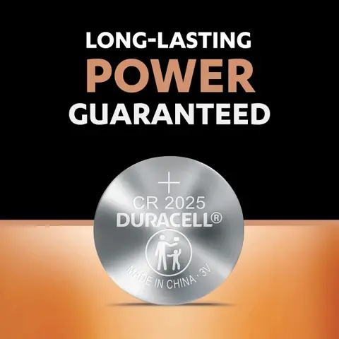 Duracell CR 2025 Lithium 3V Batterie