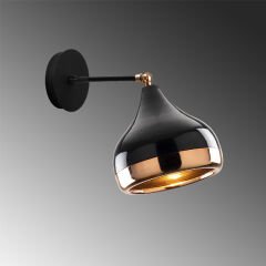Aydinlatmadunyam Aplik BlackCopper Yildo-M-6901