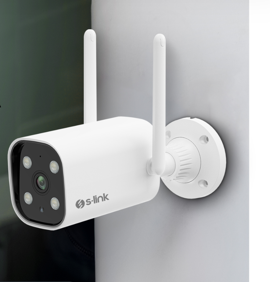 S-Link Sl-Blt01 2Mp3.6Mm Ip Smart Wifi Network Tf Kart Güvenlik Bullet Kamerasi Tuya