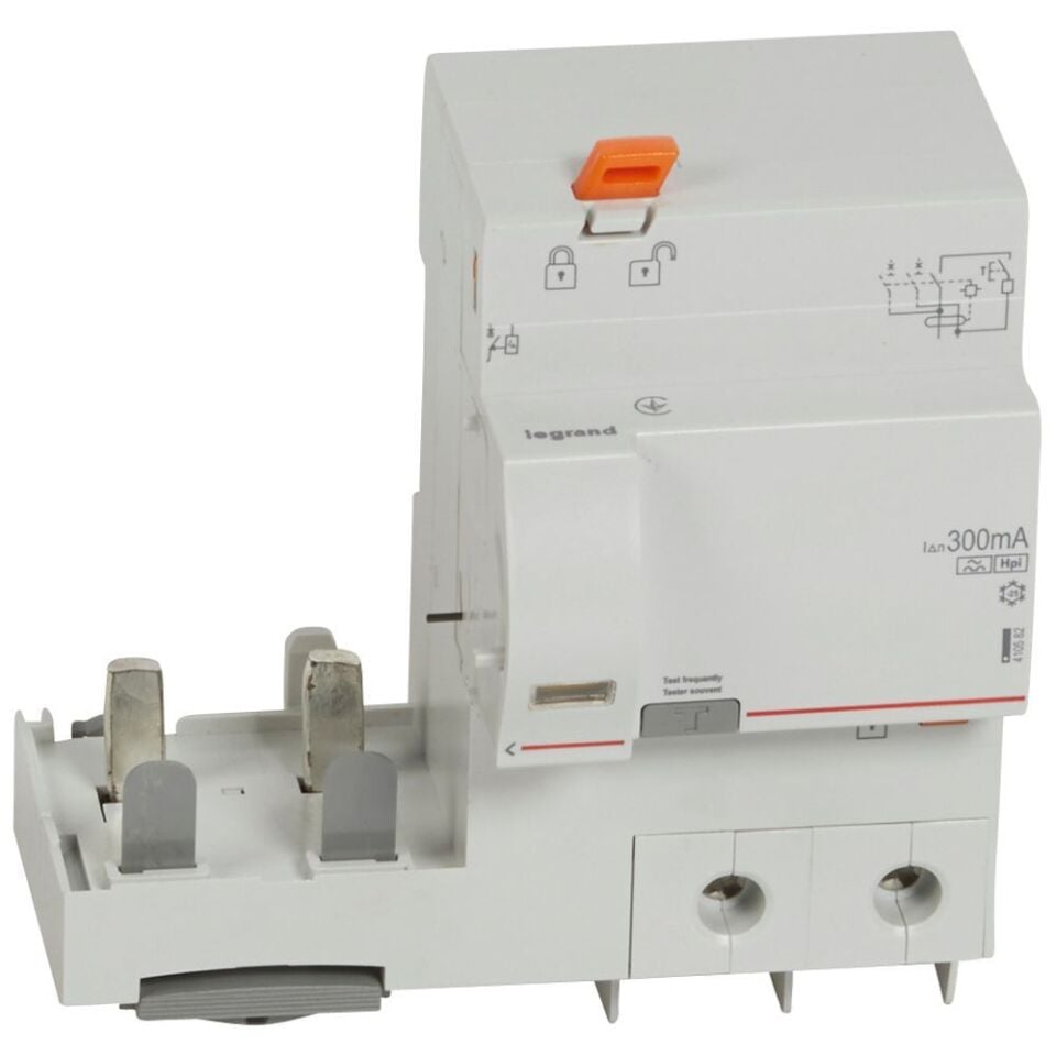 Legrand  DX³ yana montaj kaçak akım koruma 2P F 125A 300mA (1,5modül/kutup için) LEG-410582