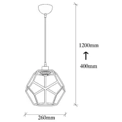 Aydinlatmadunyam Sarkit BlackBronze Degirmen-Mr-101