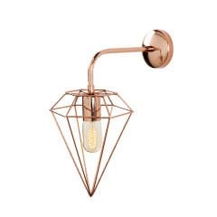 Aydinlatmadunyam Aplik Copper Elmas-6303