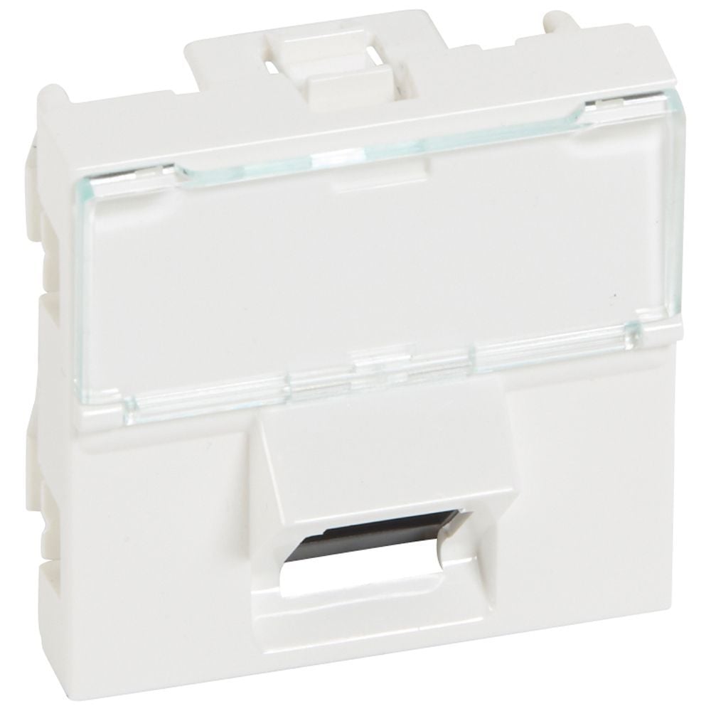Legrand  LCS² Sistem Armada RJ45 Cat5e priz - UTP 45° - 2 modül - beyaz LEG-076501