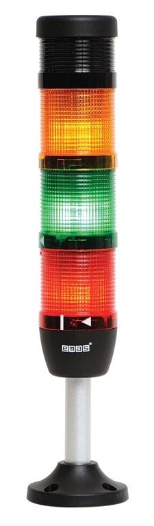 Emas 50Mm 220V Flas100Mm Al.Ayaklı Dortlu Buzzer Ik - IK53F220ZM03