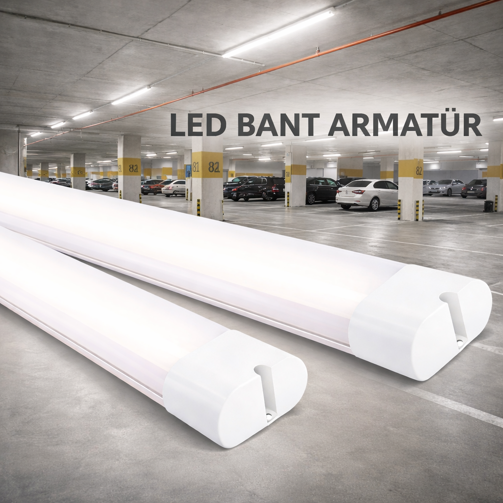 ACK 80W 120cm 6500K Led Bant Armatür Titan