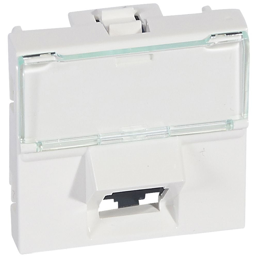 Legrand  LCS² Sistem Armada RJ45 Cat6 priz - UTP 45° - 2 modül - beyaz LEG-076503