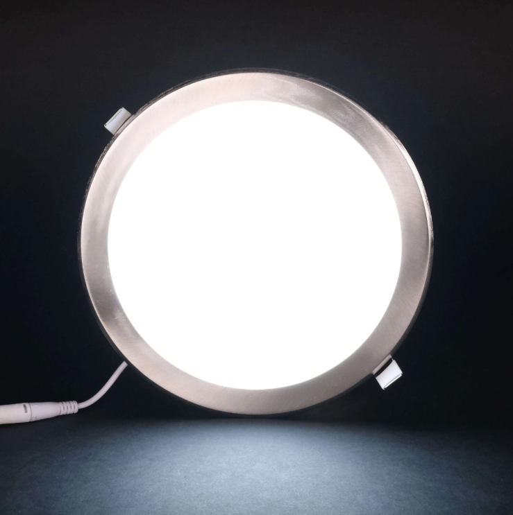 Ack 18W Saten 6500K Siva Alti Yuvarlak Led Panel