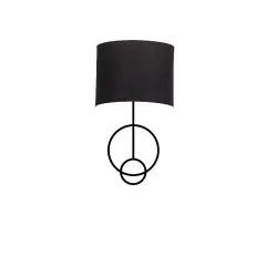 Aydinlatmadunyam Aplik Black Asaf-6981
