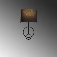 Aydinlatmadunyam Aplik Black Asaf-6981