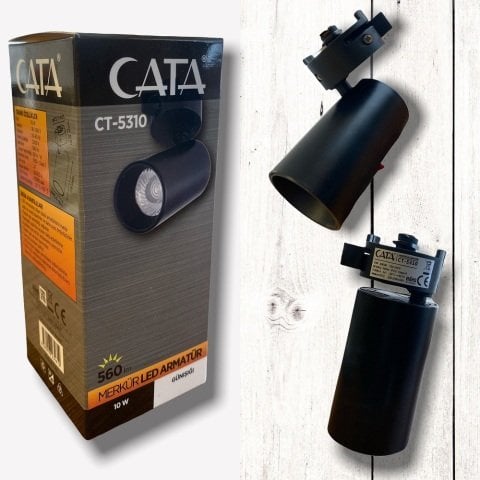 Cata 10 Watt Led Ray Spot 3000K Sarı Işık CT-5310