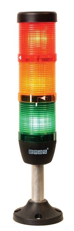 Emas 50Mm 24V Led 100Mm Al.Ayaklı Uclu Ik - IK53L024XM03