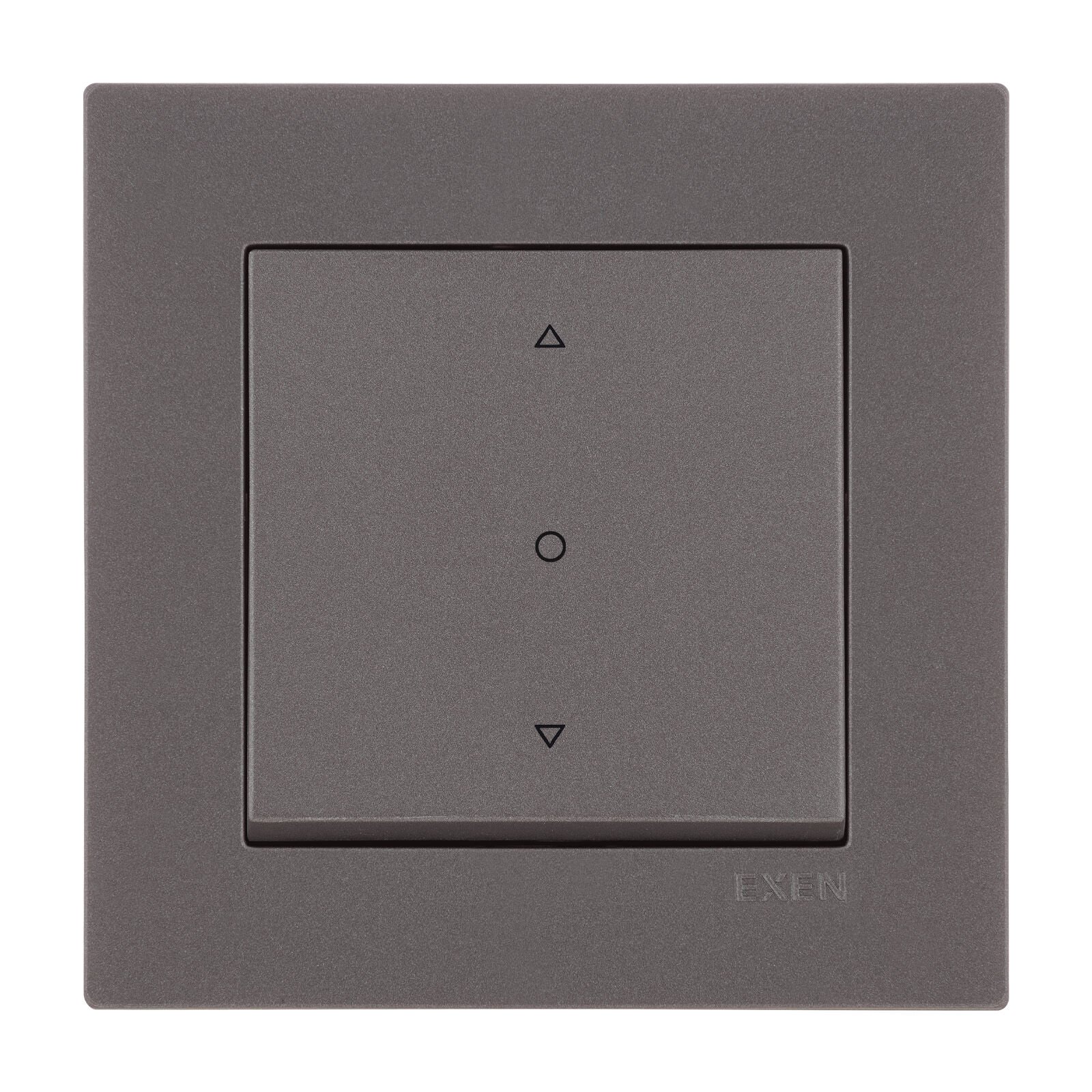 Exen Karell Mocha Tek Tuslu Jaluzi Komple Takim