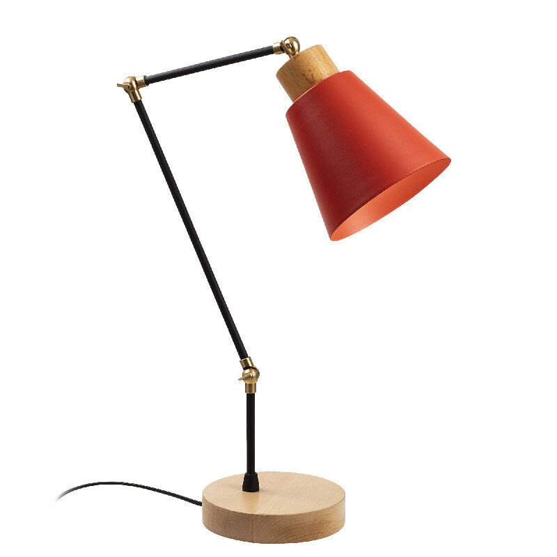 Aydinlatmadunyam Masa Lambasi Red Konikkem-N-596