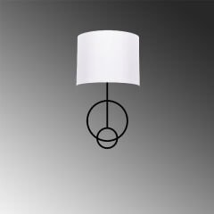 Aydinlatmadunyam Aplik WhiteBlack Asaf-6983