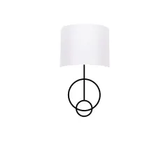 Aydinlatmadunyam Aplik WhiteBlack Asaf-6983