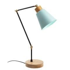 Aydinlatmadunyam Masa Lambasi Turquoise Konikkem-N-597