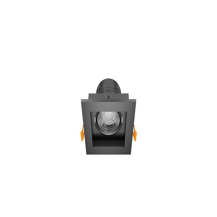 Goya Gy 1742-8 Siyah Kasa-Siyah Kasa 8W 4000K Sgd Led Sıva Altı Armatür