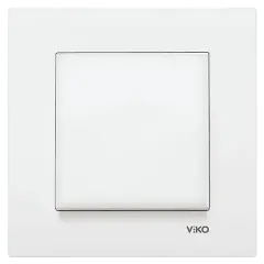 Viko Karre Beyaz Anahtar  Çerceve Dahil