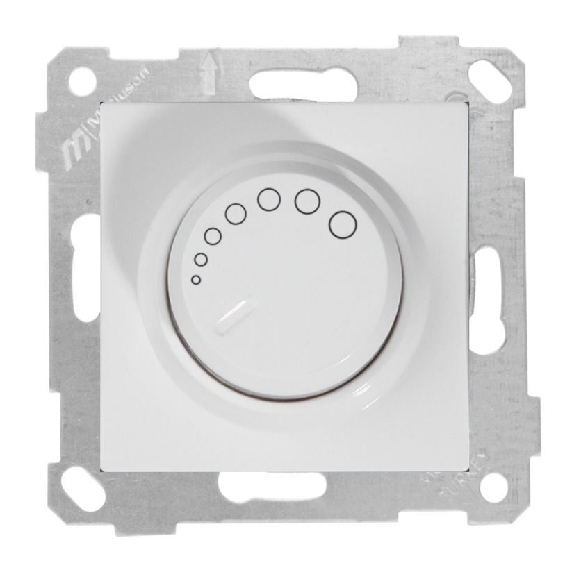 Mutlusan Rita Mek Tuş Rl Işıklı Dimmer 600W Beyaz - 2200 440 0201