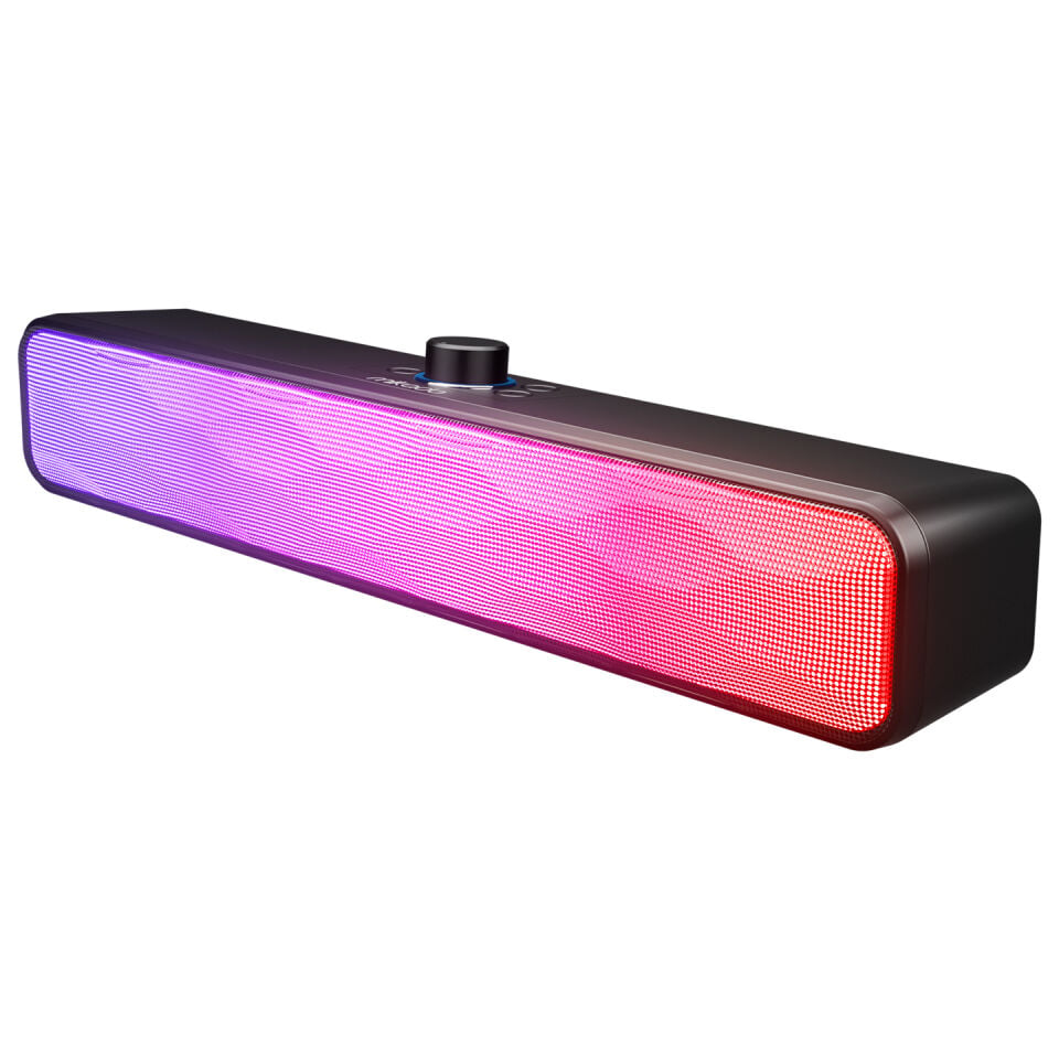 Mikado MD-SBT31 Siyah 5w*2 1200mAh Bt, Rgb, Tb Card, Type-C, Usb Soundbar Speaker
