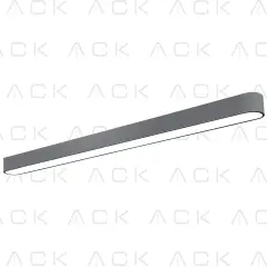 ACK Oval Kenarlı Lineer Armatür 150Cm 48W 3000K AL02-14501