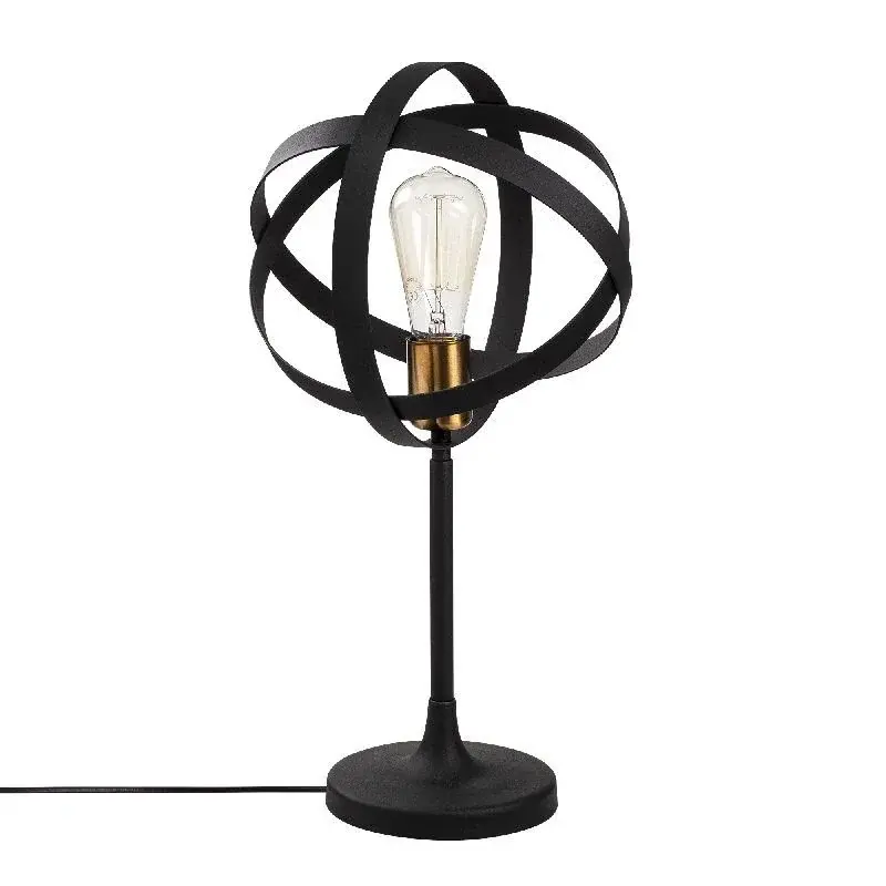 Aydinlatmadunyam Masa Lambasi GoldBlack Gezegen-4847