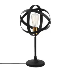 Aydinlatmadunyam Masa Lambasi GoldBlack Gezegen-4847