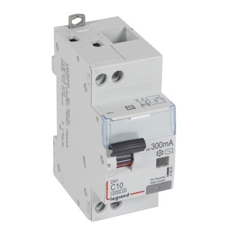Legrand  DX³ RCBO 10A 1P+N AC tip 300mA  LEG-410820