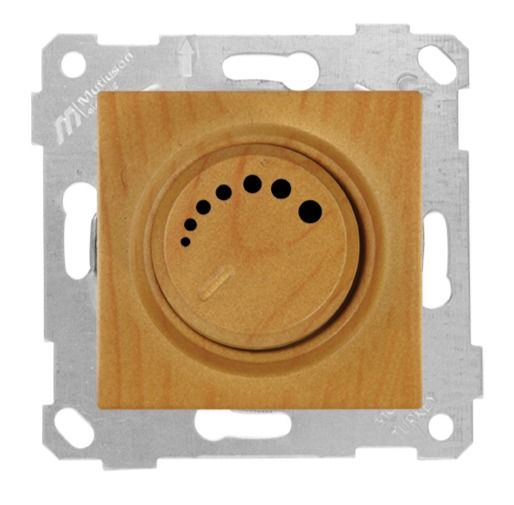 Mutlusan Rita Mek Tuş Rl Işıklı Dimmer 600W Meşe - 2200 440 0258