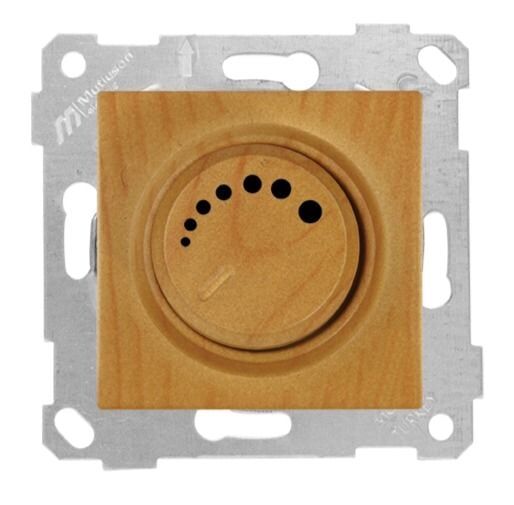 Mutlusan Rita Mek Tuş Rl Işıklı Dimmer 600W Meşe - 2200 440 0258