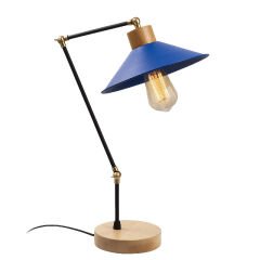 Aydinlatmadunyam Masa Lambasi Blue Koniksivama-N-601
