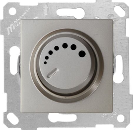 Mutlusan Rita Mek Tuş Rl Işıklı Dimmer 600W Titanyum - 2200 440 0283