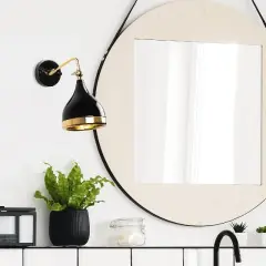 Aydinlatmadunyam Aplik BlackGold Yildo-S-7032
