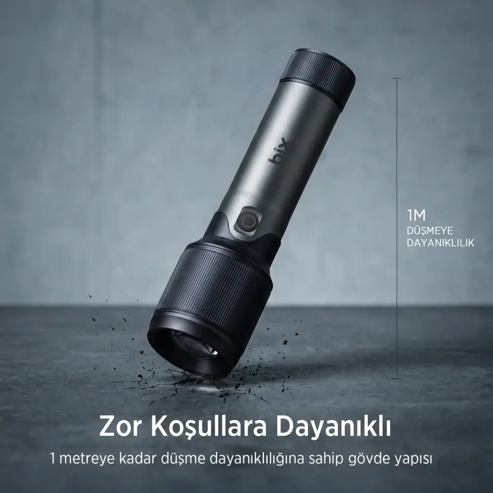 Bix BX2139FL 60W 2000M Lümen Fener