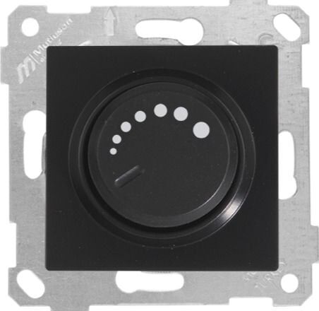 Mutlusan Rita Mek Tuş Rl Işıklı Dimmer 600W Siyah - 2200 440 0284