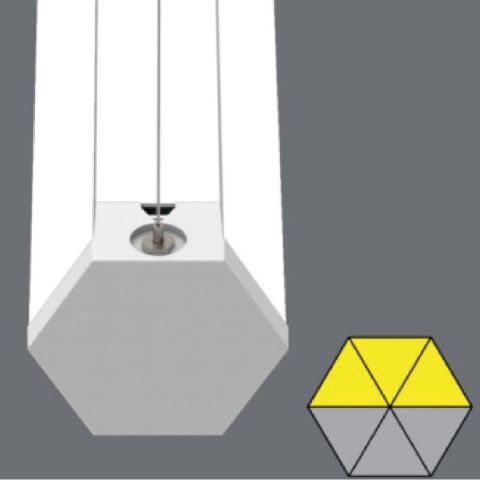 Ack Dekoratif Led Altigen Linear Armatur 3000K 63W
