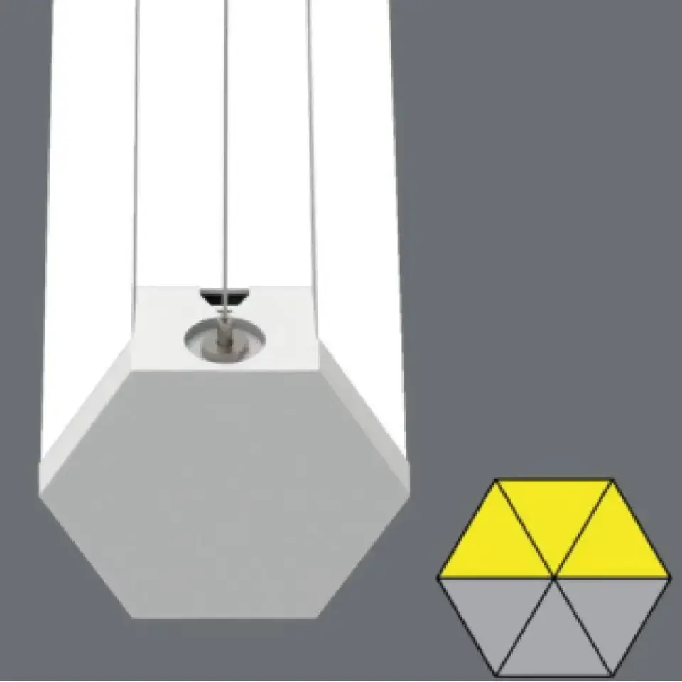 Ack Dekoratif Led Altigen Linear Armatur 3000K 63W