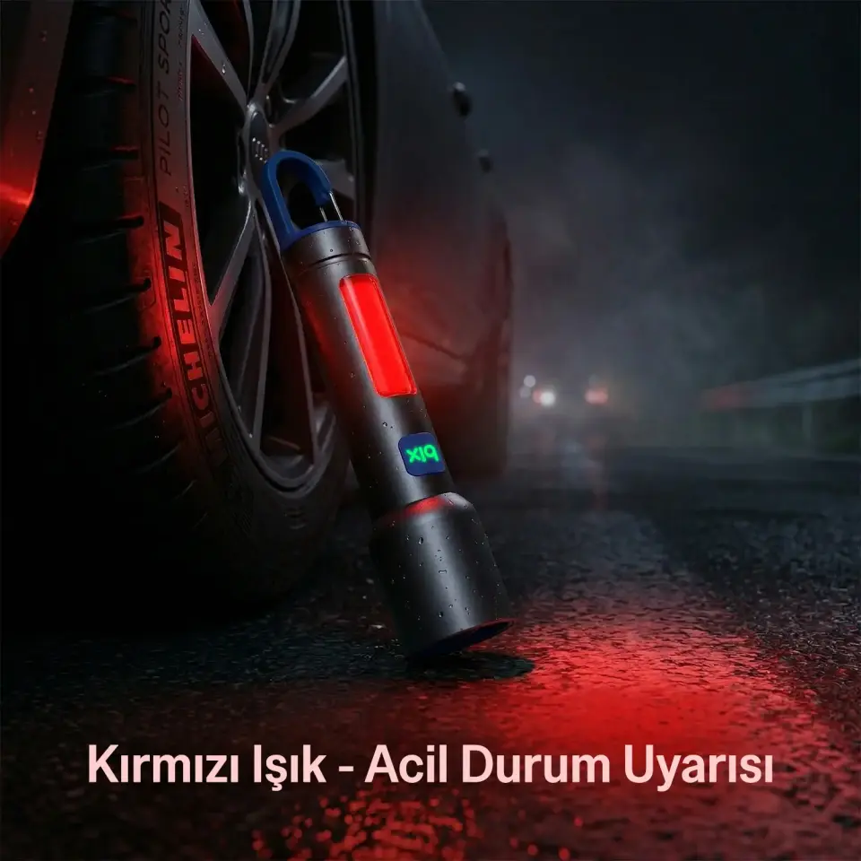Bix BX1010FL-GR1 Max 500 Lümen 10W 1800mAh Fener