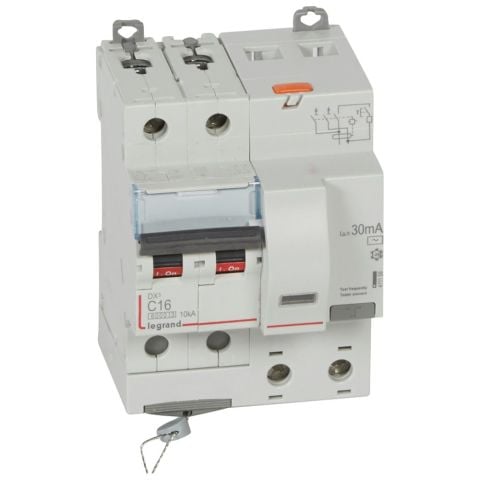 Legrand  DX³ RCBO 16A 2P AC tipi 30mA  LEG-411158