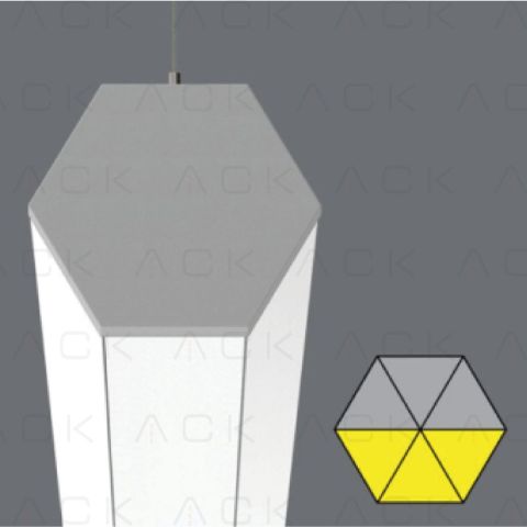 Ack Dekoratif Led Altigen Linear Armatur 3000K 63W