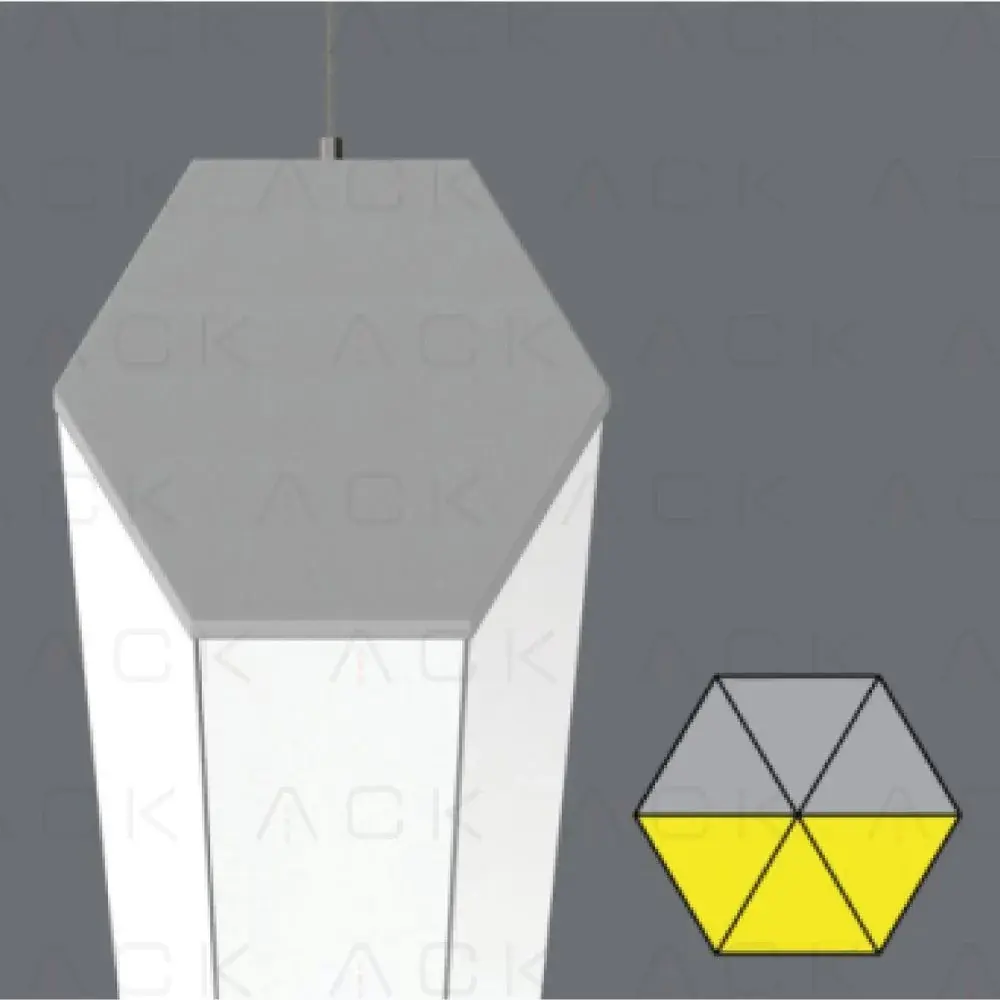 Ack Dekoratif Led Altigen Linear Armatur 3000K 63W