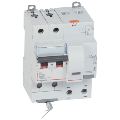 Legrand  DX³ RCBO 20A 2P AC tipi 30mA  LEG-411159