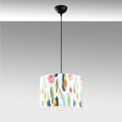 Aydinlatmadunyam Sarkit Multicolor Abajur-40-6422