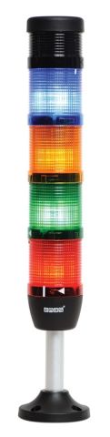 Emas 50Mm 24V Flas 100Mm Al.Ayaklı Beslı Buzzer Ik - IK54F024ZM03