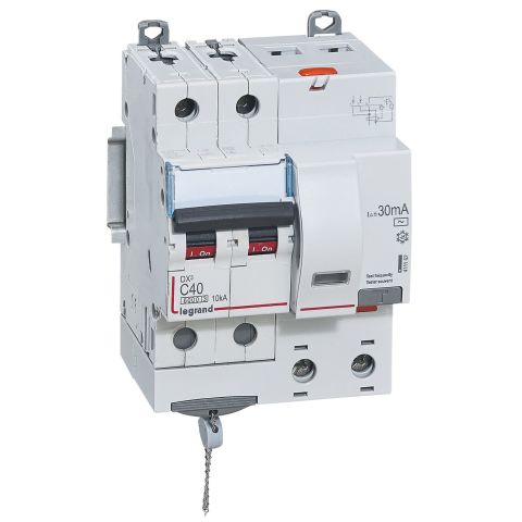 Legrand  DX³ RCBO 40A 2P AC tipi 30mA  LEG-411162